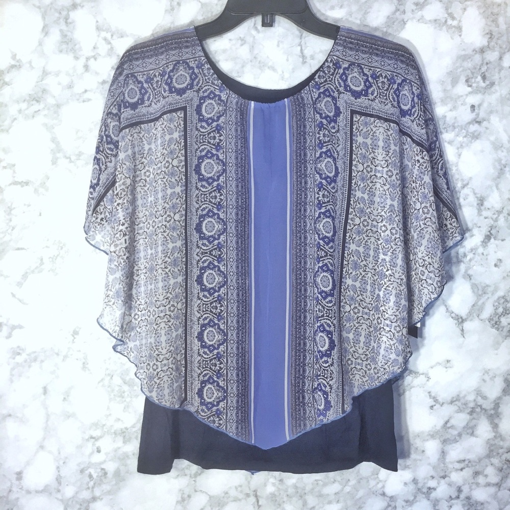 2/20$ AB Studio Poncho Tank Top